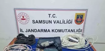 Samsun'da Kaçak Kazı Yapan İki Kişi Suçüstü Yakalandı