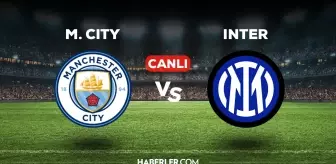 Manchester City Inter maçı CANLI izle! (HD) Manchester City Inter Şampiyonlar Ligi maçı canlı yayın nerede ve nasıl izlenir?