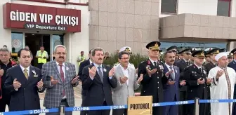 Motosikletin Çarpmasıyla Şehit Olan Jandarma Astsubay Çavuş Mehmet Fatih Çangır'ın Cenazesi Samsun'a Getirildi