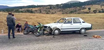 Çorum'da trafik kazası: Genç hayatını kaybetti