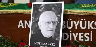 Duayen Ressam Mustafa Ayaz Son Yolculuğuna Uğurlandı