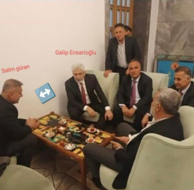 AK Party Deputy Ensarioğu, whose photo with Salim Güran has emerged: It is being talked about as if I killed him.