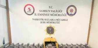 Samsun'da Uyuşturucu Ticareti Operasyonu: 15 Bin 148 Sentetik Ecza Ele Geçirildi