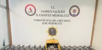 Samsun'da Uyuşturucu Operasyonu: 15 Bin Sentetik Ecza Hapı Ele Geçirildi