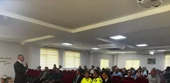 Samsun'da Servis Şoförlerine Bilgilendirme Toplantısı Düzenlendi