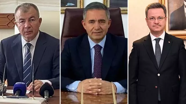 The governors of the 3 provinces that AK Party lost to CHP in the local elections were called back to the center.