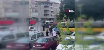 Ankara'da Sopalı Kavga Kameralara Yansıdı