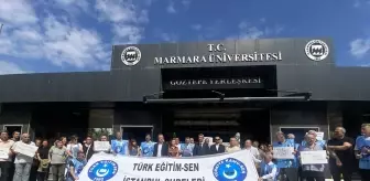 Türk Eğitim-Sen, Üniversitelerde Servislerin Kaldırılmasını Protesto Etti