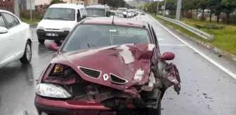 Samsun Bafra'da Trafik Kazası: 1 Yaralı