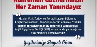 Bakan Işıkhan'dan Gazilere Akülü Tekerlekli Sandalye Müjdesi