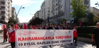 Çankırı'da Gaziler Günü Yürüyüşü Düzenlendi