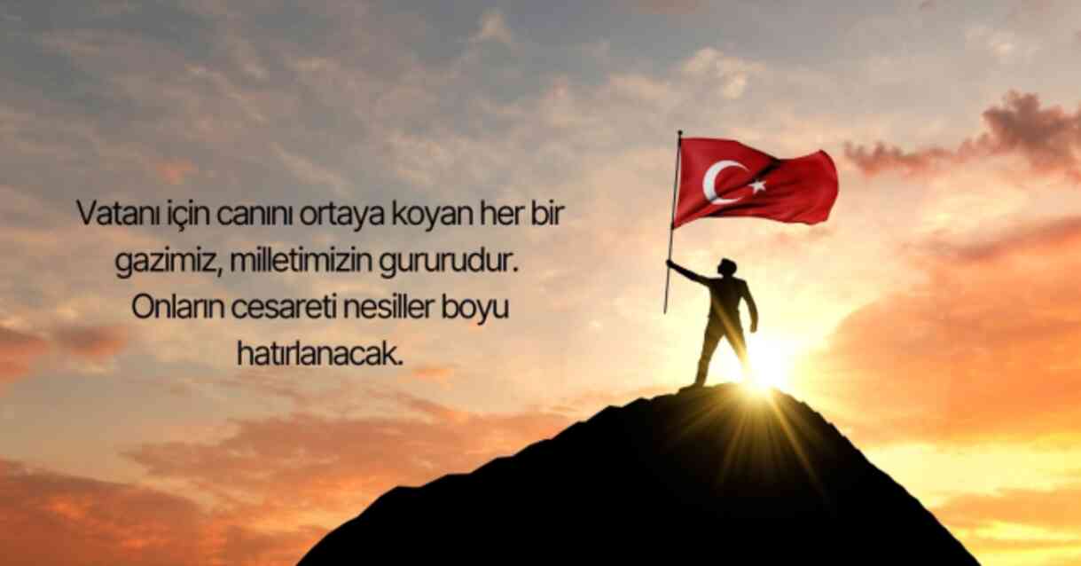 GAZİLER GÜNÜ MESAJLARI 19 Eylül Gaziler Günü ile ilgili uzun, anlamlı, resimli mesajlar...