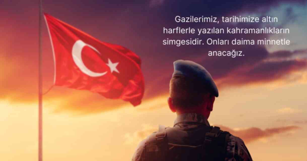 GAZİLER GÜNÜ MESAJLARI 19 Eylül Gaziler Günü ile ilgili uzun, anlamlı, resimli mesajlar...