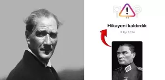 Instagram Atatürk'ün fotoğrafını 'tehlikeli kişi' gerekçesiyle kaldırdı