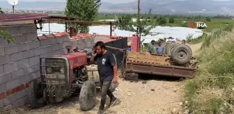 Manisa'da İşçileri Taşıyan Traktör Devrildi: 11 Yaralı