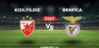 Kızılyıldız Benfica maç özeti ve golleri izle! (VİDEO) Kızılyıldız Benfica geniş özeti! Golleri kim attı, maç kaç kaç bitti?