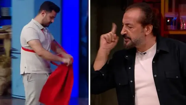 Chaos ensues on MasterChef! Semih, who had a fight with Mehmet Yalçınkaya, leaves the studio.