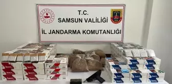 Samsun'un Ayvacık ilçesinde kaçakçılık operasyonu: 2 kişi yakalandı