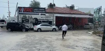 Samsun'da Sabah Sağanak Yağış Etkili Oldu