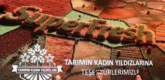 SuperFresh'in 'Tarımın Kadın Yıldızları' Projesi Ödüller Kazandı