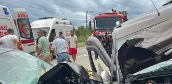 Trabzon'da Trafik Kazası: 7 Yaralı