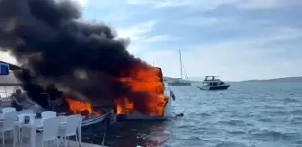 Ayvalık'ta Yat Yangını: Kullanılamaz Hale Geldi