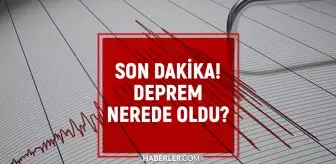 Az önce deprem mi oldu? 20 Eylül en son depremler kaç şiddetinde oldu? Kandilli Rasathanesi ve AFAD deprem listesi!