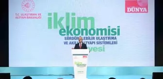 Ulaştırma ve Altyapı Bakanı Uraloğlu, Yenilenebilir Enerji ve Sıfır Emisyon Hedeflerini Açıkladı