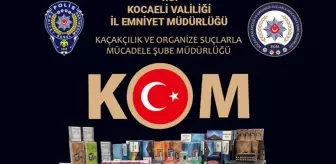 Kocaeli'nde Kaçakçılık Operasyonu: İki Gözaltı