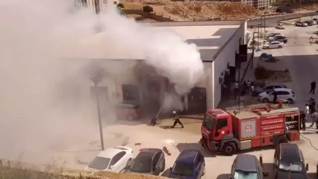 Fire at Mardin Training and Research Hospital