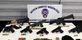 Mersin'de Uyuşturucu ve Silah Operasyonları: 164 Kişi Yakalandı