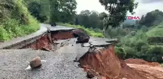 Rize'deki Sel Felaketi Çay Bahçelerini Vurdu