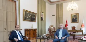 TBMM Başkanı Numan Kurtulmuş, Mısır Büyükelçisi'ni Kabul Etti