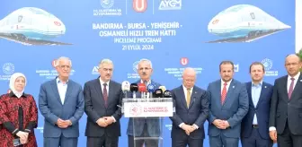 Bursa-Ankara Hızlı Tren Projesi 2025'te Tamamlanacak