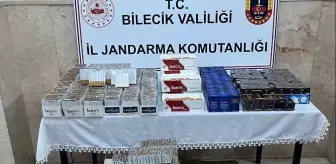 Bilecik'te 86 Bin 540 Dolu ve Boş Makaron Ele Geçirildi