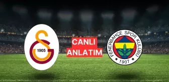 DERBİ CANLI ANLATIM! GS-FB maçı kaç kaç? Fenerbahçe-Galatasaray derbisi CANLI yayın…