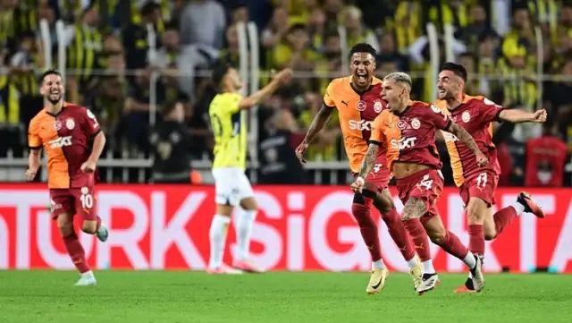 The winning side in the derby is the Lion! Galatasaray defeated Fenerbahçe away.