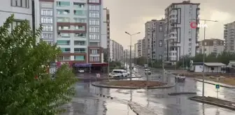 Diyarbakır'da Gök Gürültülü Sağanak Yağış