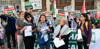 Filistin Özgürlük Platformu'ndan İsrail Saldırılarına Protesto