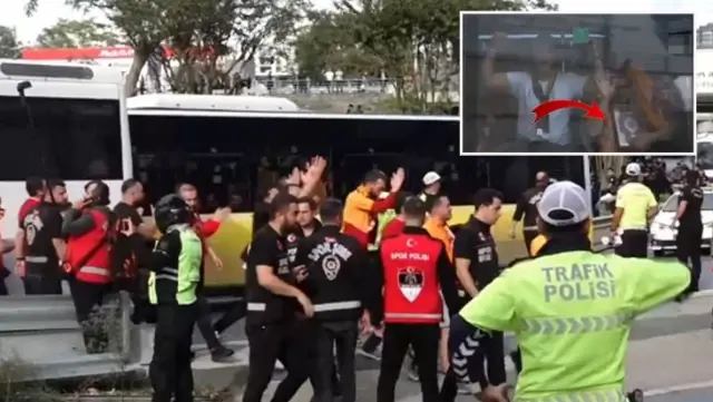 Galatasaray fans came to Kadıköy with the Quran.