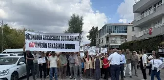 İzmir'de Çiğli Muhtarlarından Çöp Tesisi Protestosu