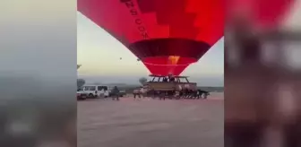 Kapadokya'daki bu kaza yok artık dedirtti! Facianın eşiğinden dönüldü!