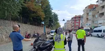 Sandıklı'da Okul Önlerinde Trafik Denetimi Artırıldı