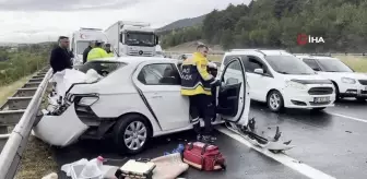 Bolu Otoyolu'nda Zincirleme Kaza: 3 Yaralı