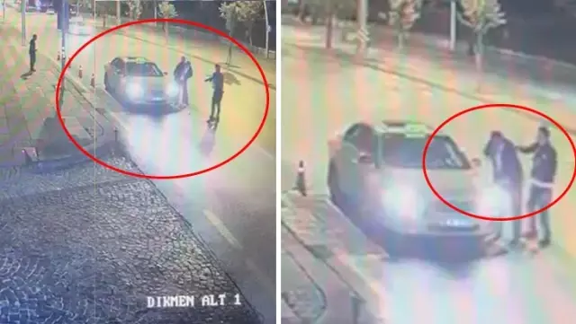 Without the police intervention, he could have died! He saved the taxi driver in one swift move.