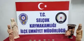 Selçuk'ta Tarihi Eser Kaçakçılığına Operasyon