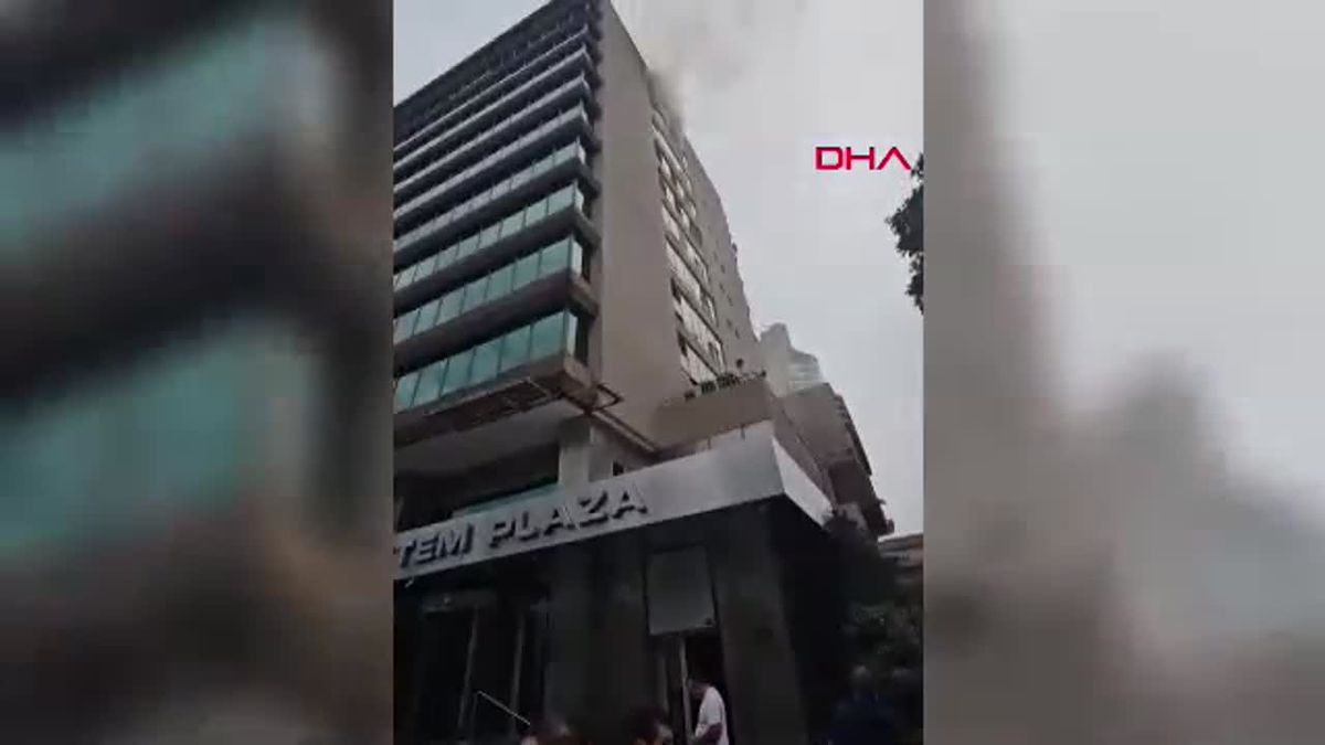 Şişli'de Rezidans Binasında Yangın Çıktı
