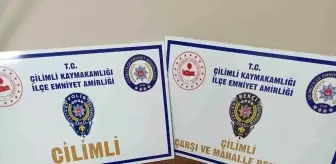 Düzce'de Uyuşturucu Operasyonu: 69,99 Gram Esrar Ele Geçirildi