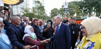 Cumhurbaşkanı Erdoğan, New York'ta TÜRKEN Vakfı'nı Ziyaret Etti