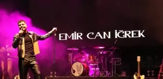 Emir Can İğrek Tekirdağ'da Konser Verdi